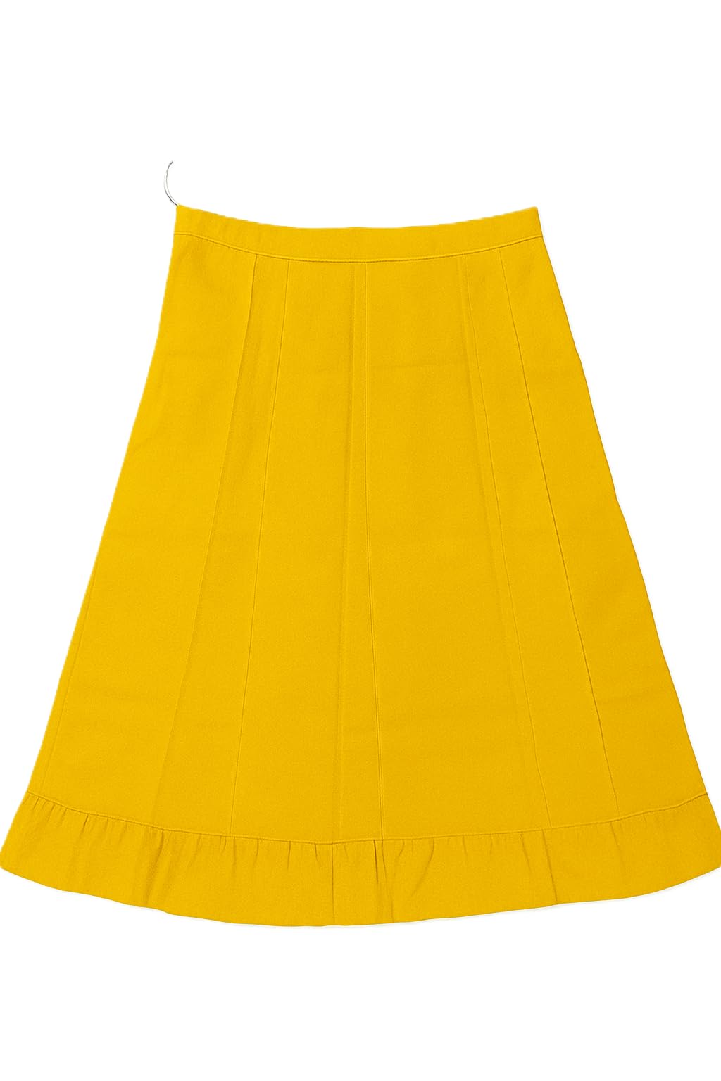 Pure Cotton Saree Petticoat Shapewear – Inskirt with Big Frills | Soft & Breathable Cotton Underskirt for Sarees | 7 Part – Free Size (in, Alpha, M, 1, Yellow)-picture-22
