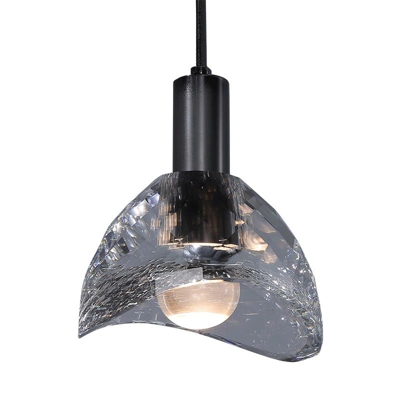 Lampadari, Piccolo lampadario decorativo camera da letto comodino in vetro
