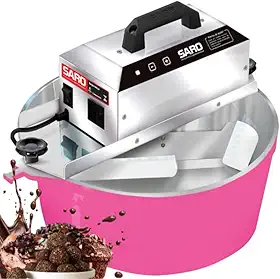 SARO Panela Mexedora de Salgados e Doces Automática Elétrica 10 Litros PA10 Bivolt (Pink)