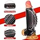 BDSMAGE Penishülle 2 IN 1 Set Penis Sleeve für Penisvergrößerung Vorhaut Rückhaltung Penismanschetten erotisches Sexspielzeug für Paare extrem Sex Toyset für Paar Set (Titan)