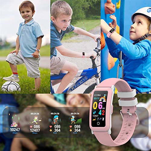 Fitness Tracker für Kinder – BingoFit Kinderuhr mit Sportmodi