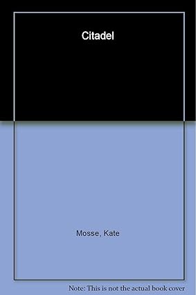 Livre "Citadel" De Kate Mosse - Édition ISBN 9781409120834 - État Très Bon