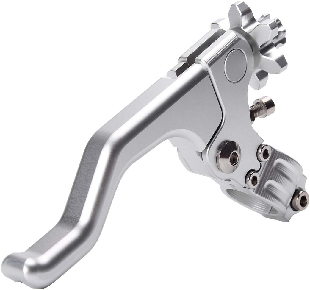 Universal CNC Short Stunt Clutch Lever 22mm 7/8" handlebar Motorcycle Dirt Bike Performance Easy Pull For Kawasaki KX 65/80/85/100/125/250/500 95-16