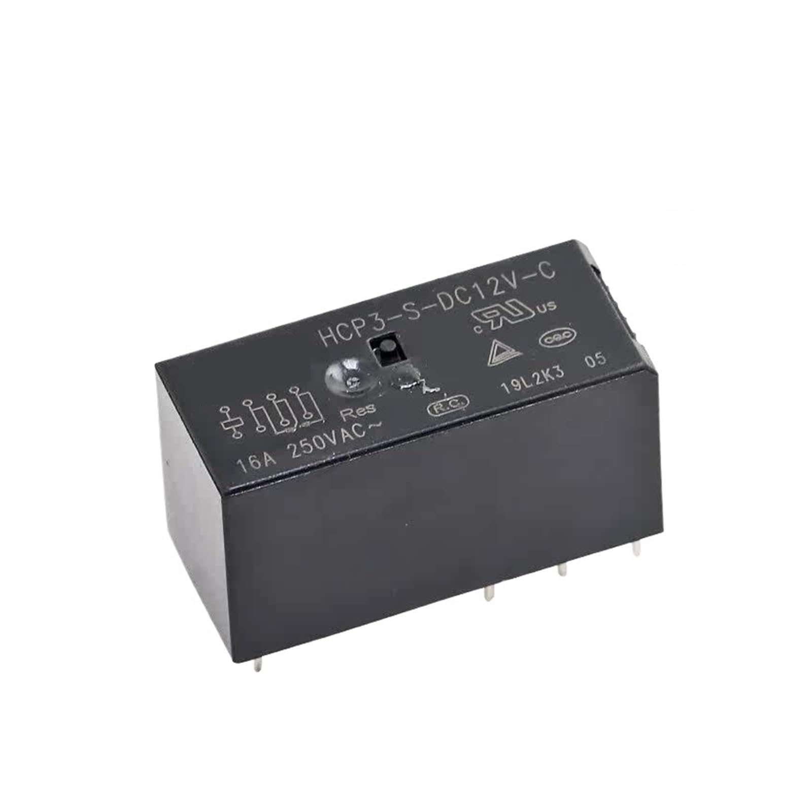 Relais HCP3 S DC12V B 6 pins 16A normalement fermé - 2