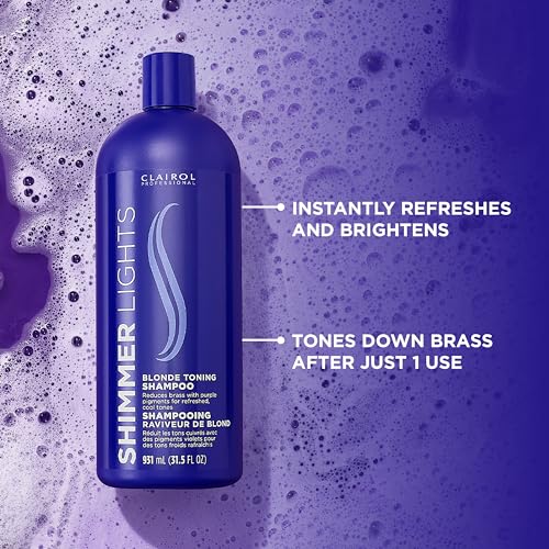 Clairol Professional Shimmer Lights Purple Shampoo, view 4