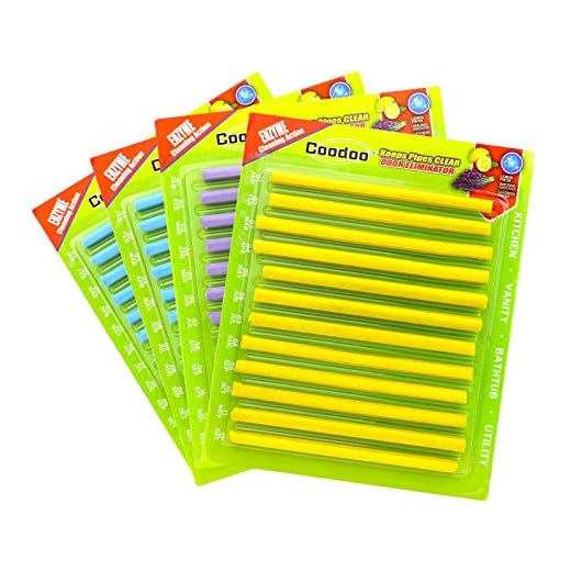 48PCS Drain Cleaner Sticks Sink Deodorizer Clog Remover Organic Enzyme Drain Cleaner Tank Safe Prevent Expensive Sewage Backups for Kitchen Bathroom Toilet Showers