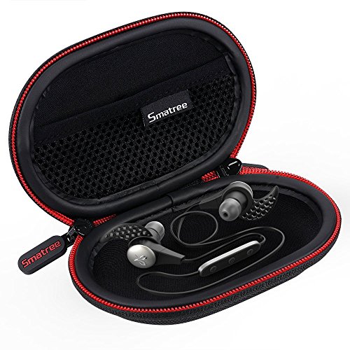 Smatree Headphone Hard Case Compatible With Beatsx, Beats Flex, Powerbeats2, Powerbeats3 Earphones, Bluetooth Sports Headphones,Portable Carrying Case Storage Bag For Earphone, Earbud(Black) #TOP3
