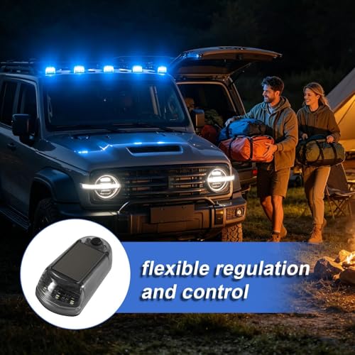 Luces de techo para camiones impermeables que solucionan la falta de cableado 3