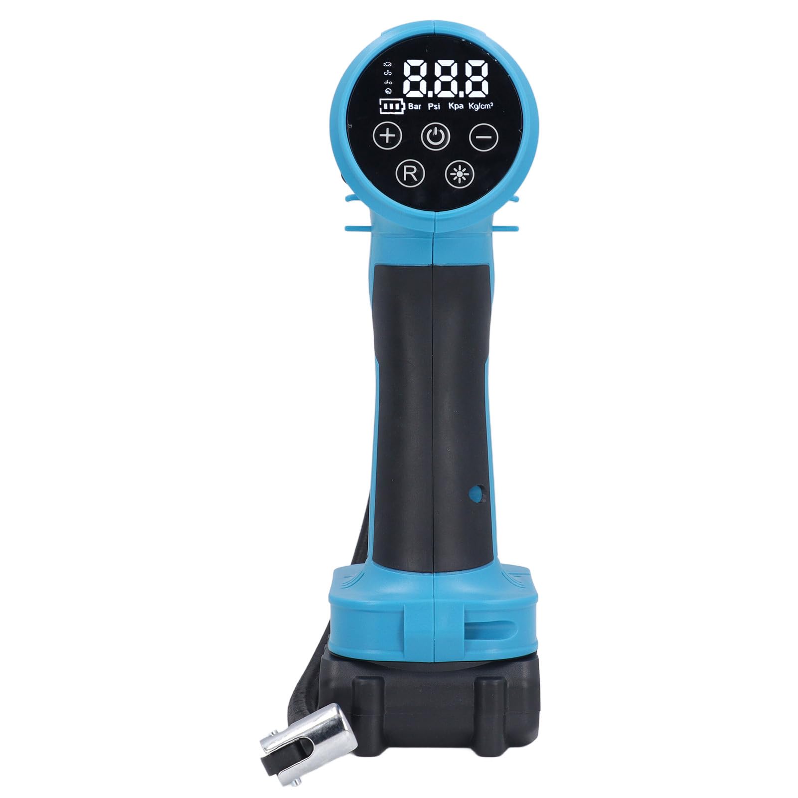 Inflator Opon 150PSI, Przenośna Elektryczna Pompa Powietrza z Cyfrowym Wskaźnikiem, Szybka Inflacja do Samochodu i Motocykla