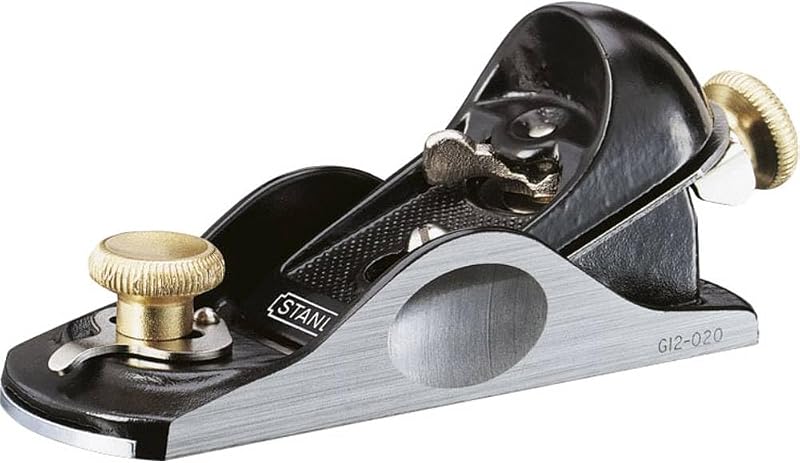 Stanley 1-12-020 Block Plane No. 9, Black/Silver