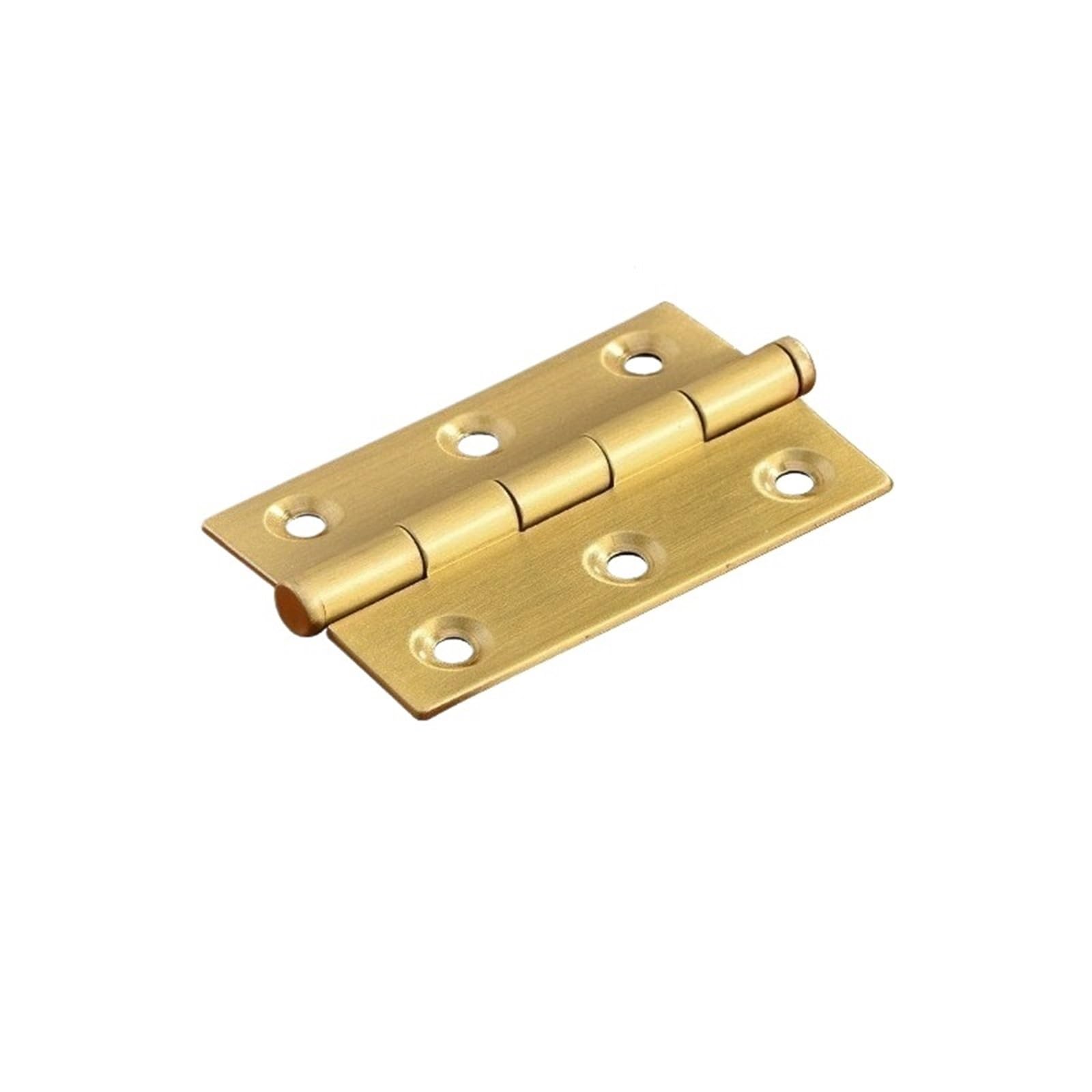 Kdhcvkz Brushed Sealed- 2 A 4 Pieces Brass Hinges Door Cabinet Hinges(Brushed Sealed- 2 A)