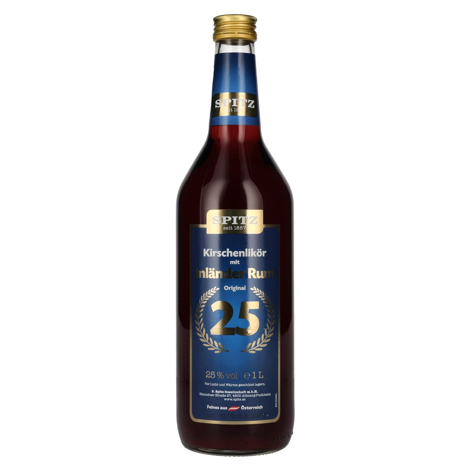 Spitz Kirsch mit Inländer Rum (1 x 1 l)
