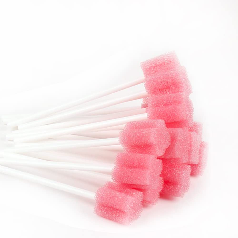Wellgler's Sterile Sponge Mouth Swabs,Disposable Oral Swabs