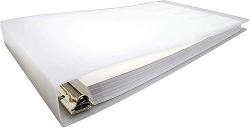 Miniatura 7 de Carpeta de 11 x 17 pulgadas con un anillo en D de 1.5 pulgadas, color naranja