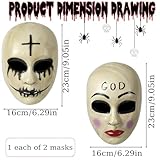 Zoom IMG-1 hyfkjdm 2 pezzi the purge Zoom IMG-1 hyfkjdm 2 pezzi the purge