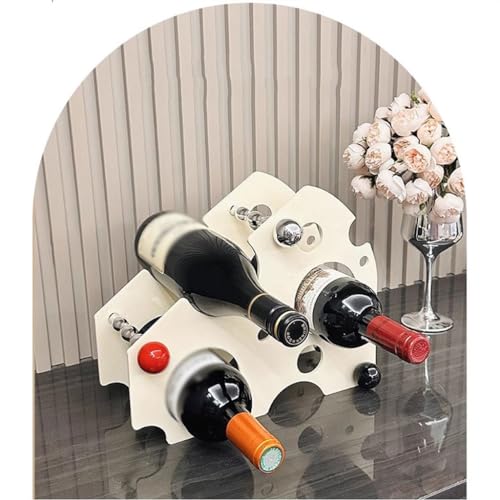 Soporte para botellas de vino de acrílico creativo miniatura 6