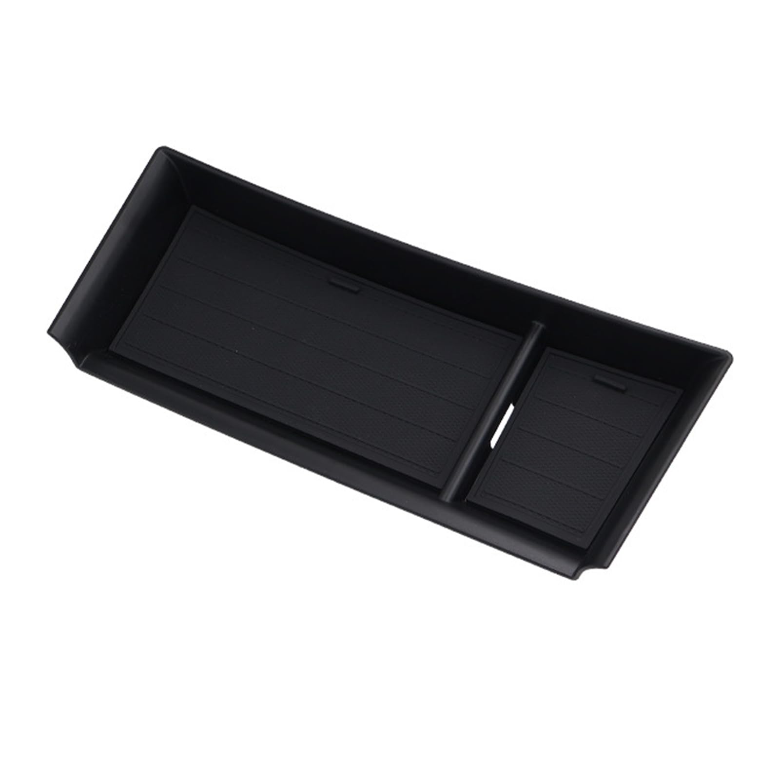 KMGDM Interior Car Storage Tray ABS Center Console Box Simple Installation for 22 to 25 CX5 Black ABS Organizer for Small Items Car Interior Planner