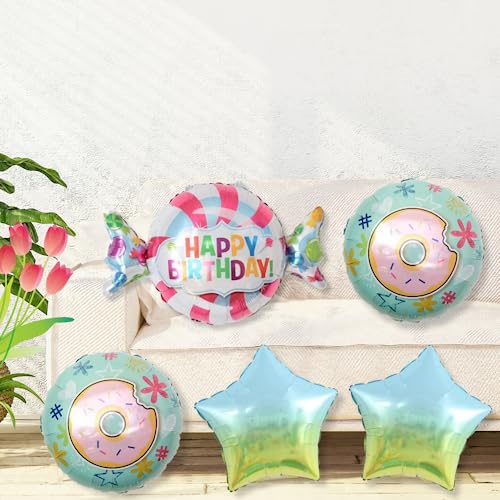 DIWULI Set di palloncini happy birthday