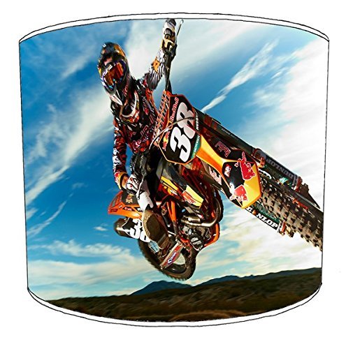 Premier Lighting Ltd 12 inch Motocross Print Abat-Jour 17 pour Un plafonnier
