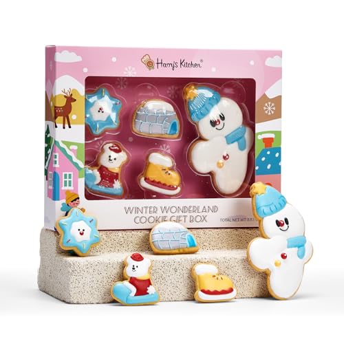 Harry's Kitchen Christmas Cookie Gift Set - Decorated Holiday Cookies