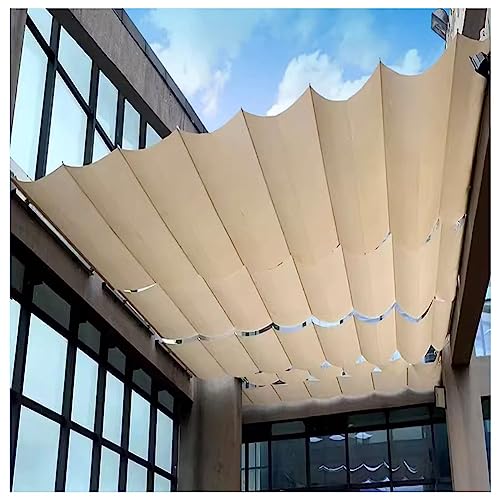 Solution d'ombrage pour pergola de jardin et auvent de terrasse rétractable