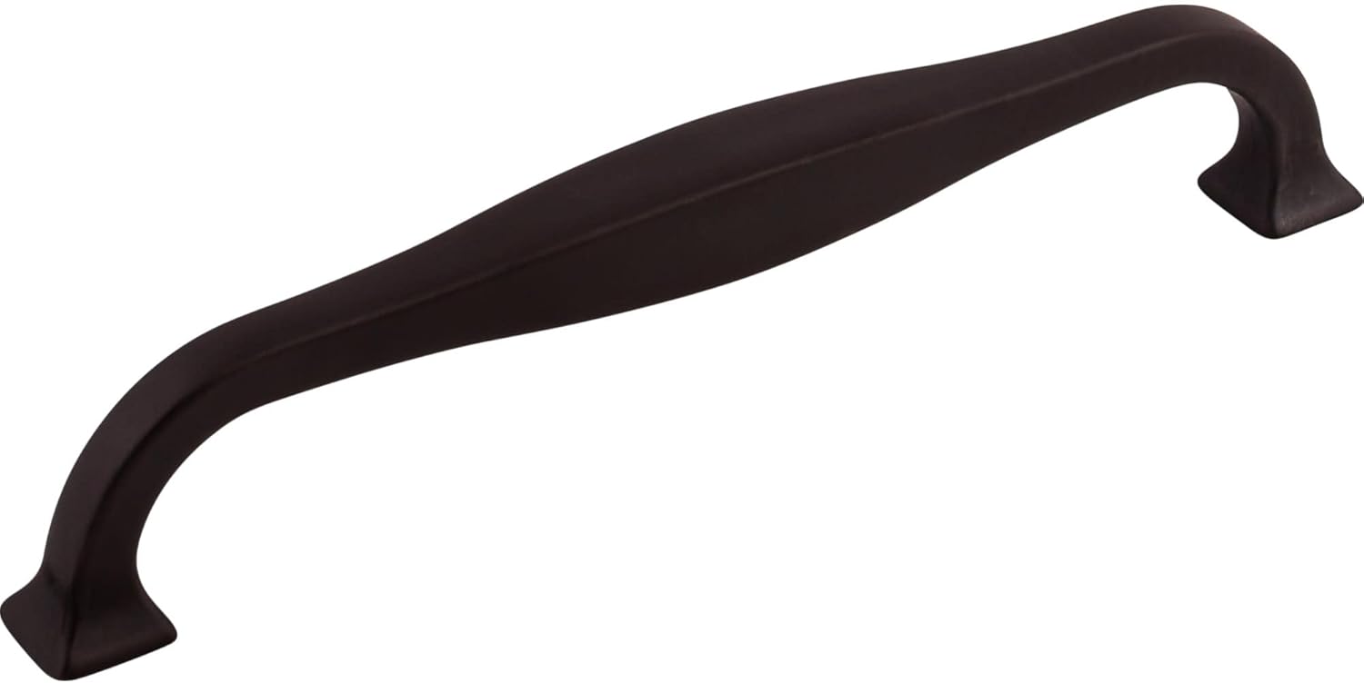 Top Knobs TK724SAB Transcend Collection 6-5/16" Contour Pull, Sable