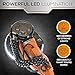 Drywall Electric Sander Machine - Handheld Disc Sander Power Tools with Pole Extension, Dust Collector Bag and Vacuum Attachment