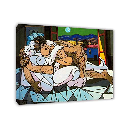 Rafael Zabaleta Peinture d'art abstrait pour un salon moderne élégant
