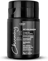 Pó Volumador Extra Forte Matte Charming 5g Texturiza e Dá Volume Duradouro aos Cabelos com Acabamento Opaco Leve e Sem Resíduos Ideal para Penteados Modernos e Práticos