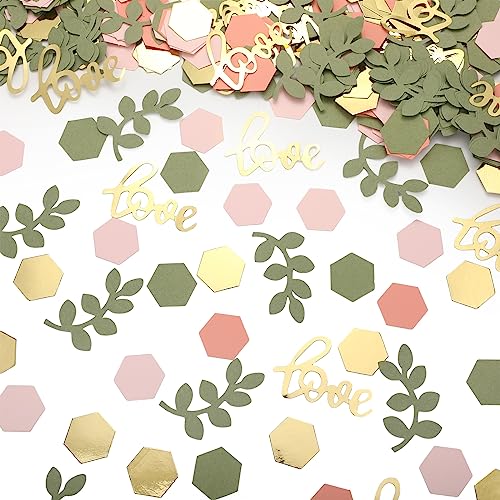 Confettis de table de mariage bohème pour réussir sa décoration sans stress