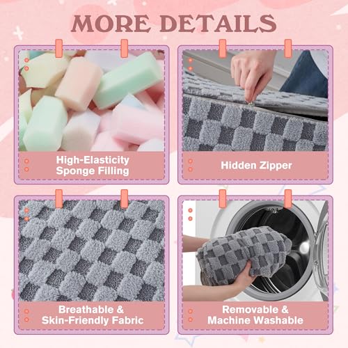 HABUTWAY 3-in-1 Bean Bag with Pillow