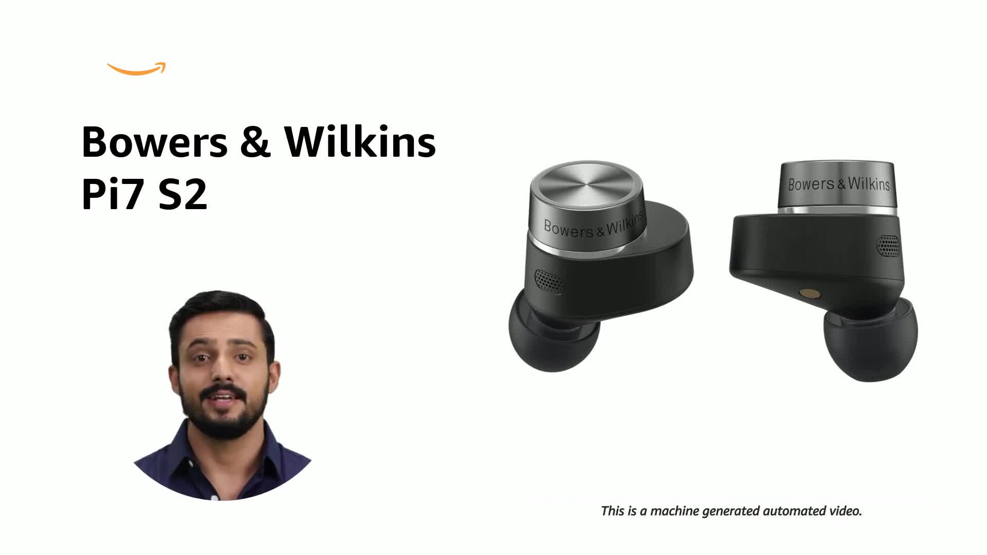 Buy Bowers & Wilkins Pi7 S2 Wireless True Wireless Noise