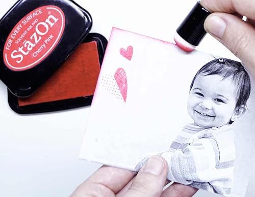 Miniatura 8 de Tsukineko Almohadilla de tinta multisuperficie StazOn de tamaño completo, mostaza