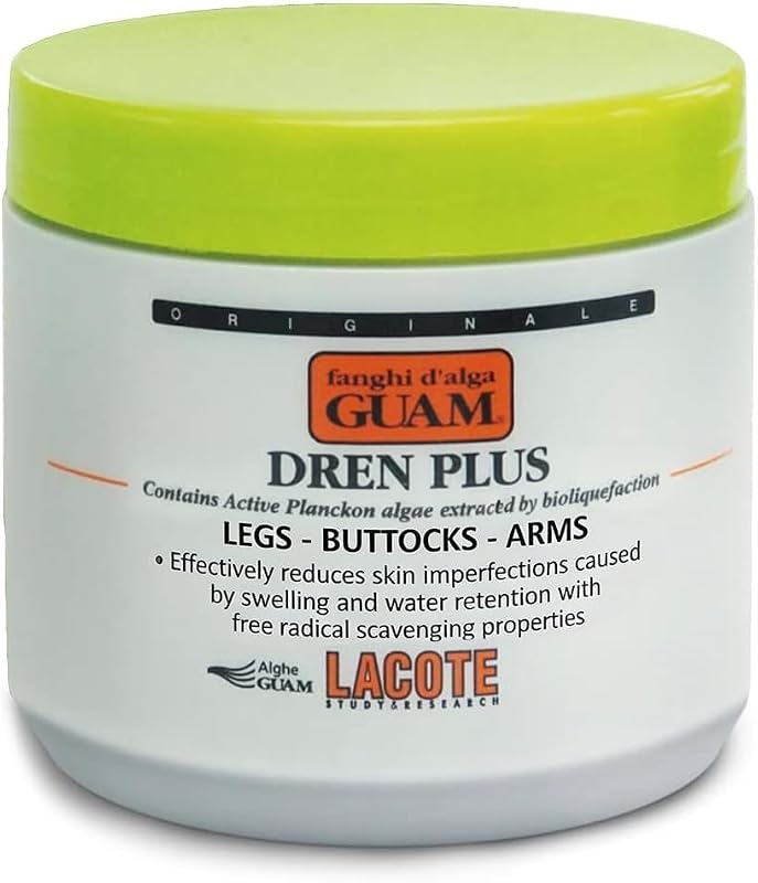 GUAM Dren Plus Lama Corporal de Algas Marinhas, 500 g