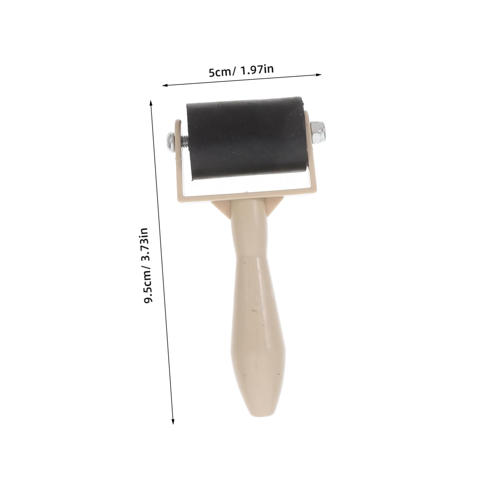 OFFSCH Ink Applicator for Printmaking 6pcs Plastic Rollers for Art Stamping and Painting Supplies