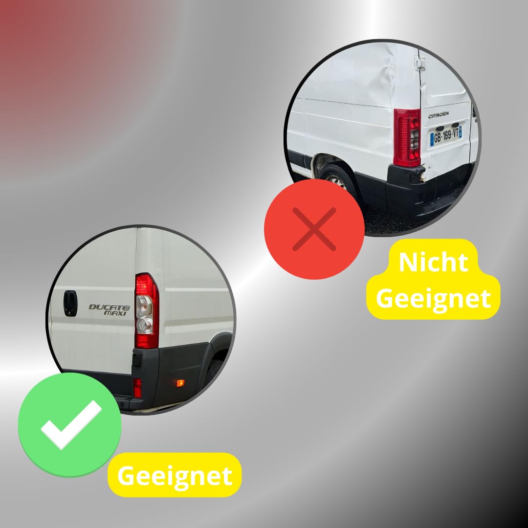 Fanale posteriore compatibile con Peugeot Boxer Citroen Jumper Fiat Ducato 2006-2014 sinistra destra 1344050080 1606664280 6350CL (sinistra)