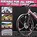 Outroad 26 Inch Folding Mountain Bike for Adults/Men/Women, 21 Speed Full Suspension High-Carbon Steel MTB Foldable Bicycle, Dual Disc Brake Non-Slip Folding Bikes, Pink