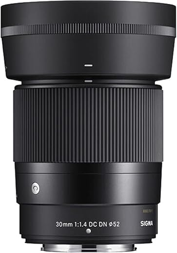SIGMA 30MM F/1.4 DC DN Contemporary Lens for Nikon Z Mount Mirrorless Cameras