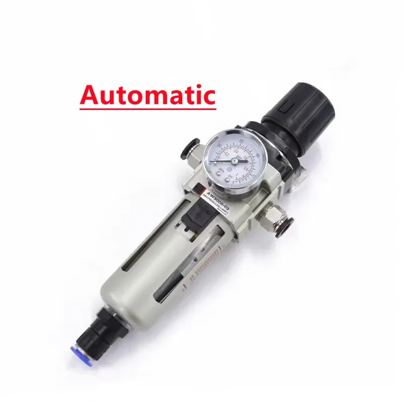 regulator sprężonego powietrza, Regulator ciśnienia pneumatycznego Filtr sprężarki Separator powietrza, oleju, wody AW2000-02 AW3000-03 AW4000-04(Aw4000-04 Fiber)