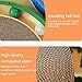 YPDOPORA Round Cat Scratching Board, 3 in 1 Round Scratching Pad, Interactive Cat Toy Track with Balls, Cat Scratcher Cardboard for Indoor Cats Grinding Claw,Green