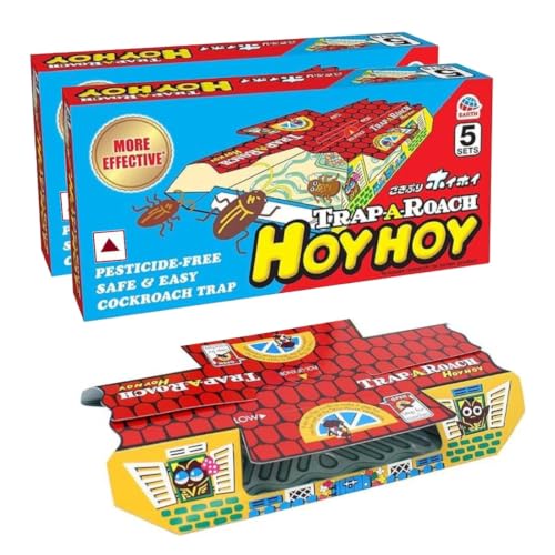 Image of Hoy Hoy Cockroach Trap for Roaches, 10 Traps
