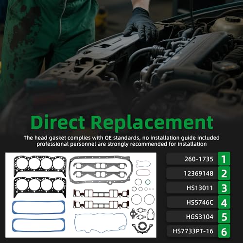 Image of Head Gasket Set, for Chevy C1500 /C2500 / C3500 /Express /Tahoe