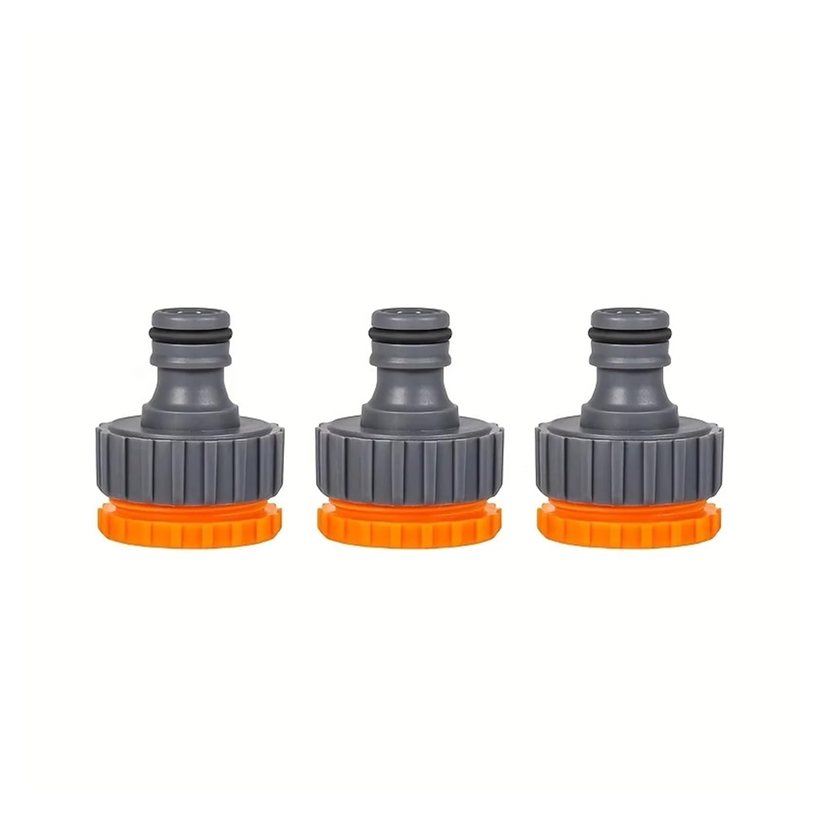Bngdfdgh Women's 3Pcs 3/5/10-Pcs Thread Tap Adapters - 1/2" & 3/4" Quick Connect Fittings For Garden/Watering(3Pcs)