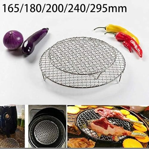 Grille de refroidissement de cuisine ronde plaque inox de cuisson four