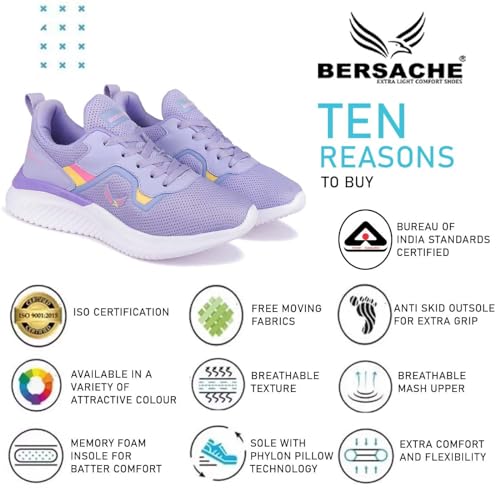 Image of BERSACHE Premium Sports,Gym, Trending Stylish Running Shoes For Women