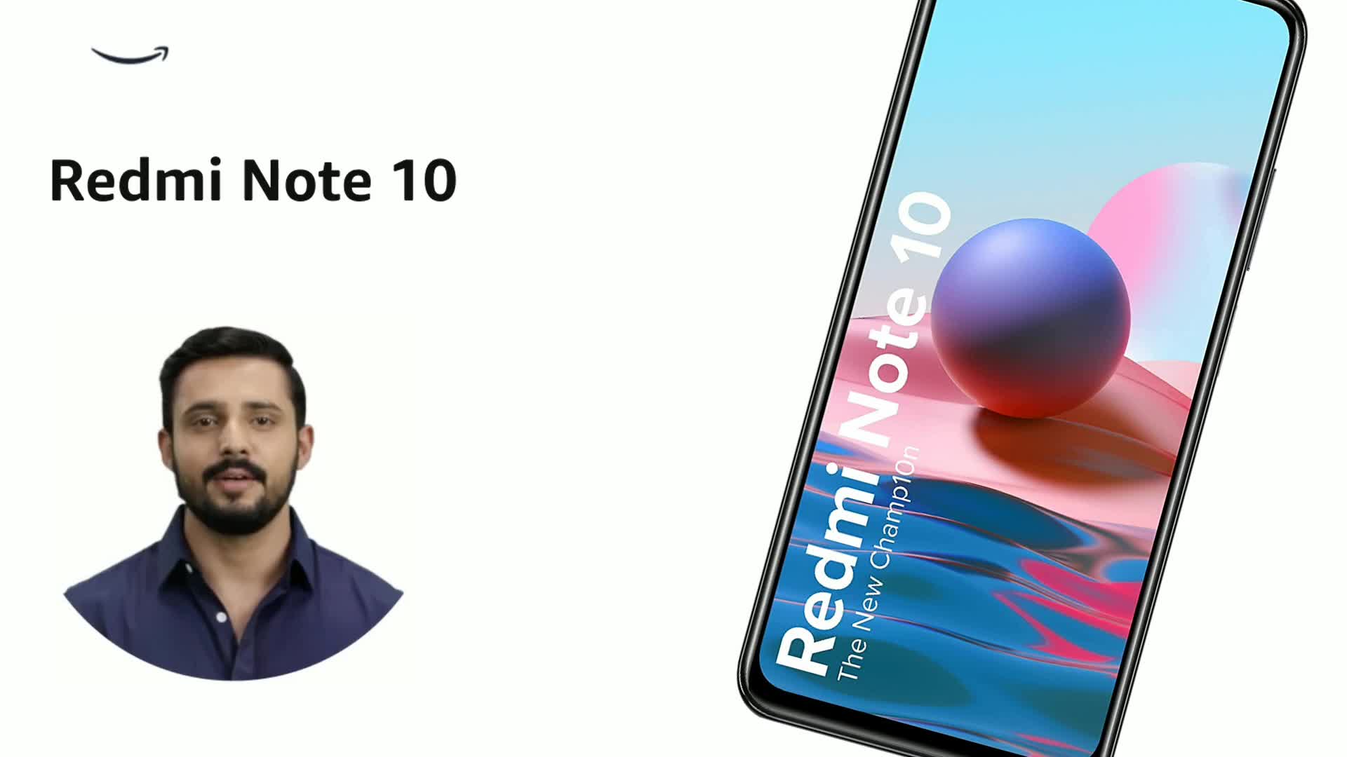 く*1様 Redmi Note 10 Redmi (Refurbished) Note 10 (Shadow Black, 4GB RAM, 64GB