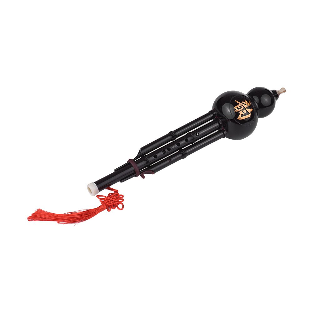 instrumento musical， Instrumento musical tradicional chino Flauta for principiantes con nudo Estuche y transporte for