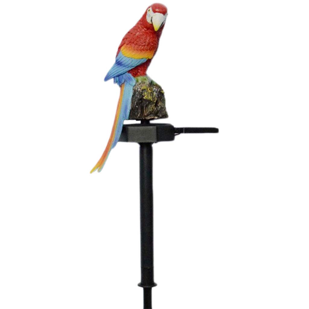 Guangzhou Light Solar Power Led Parrot Lawn Waterproof Garden Landscape Lamp Path Decor Garden S Resin