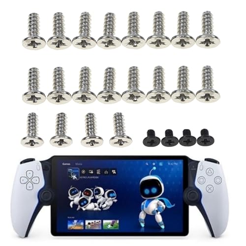 Image of 24PCS with Tweezer Screwdriver Opening Tools Repair Replacement Kit Full Screws Set for PS PlayStation Portal Remote Player