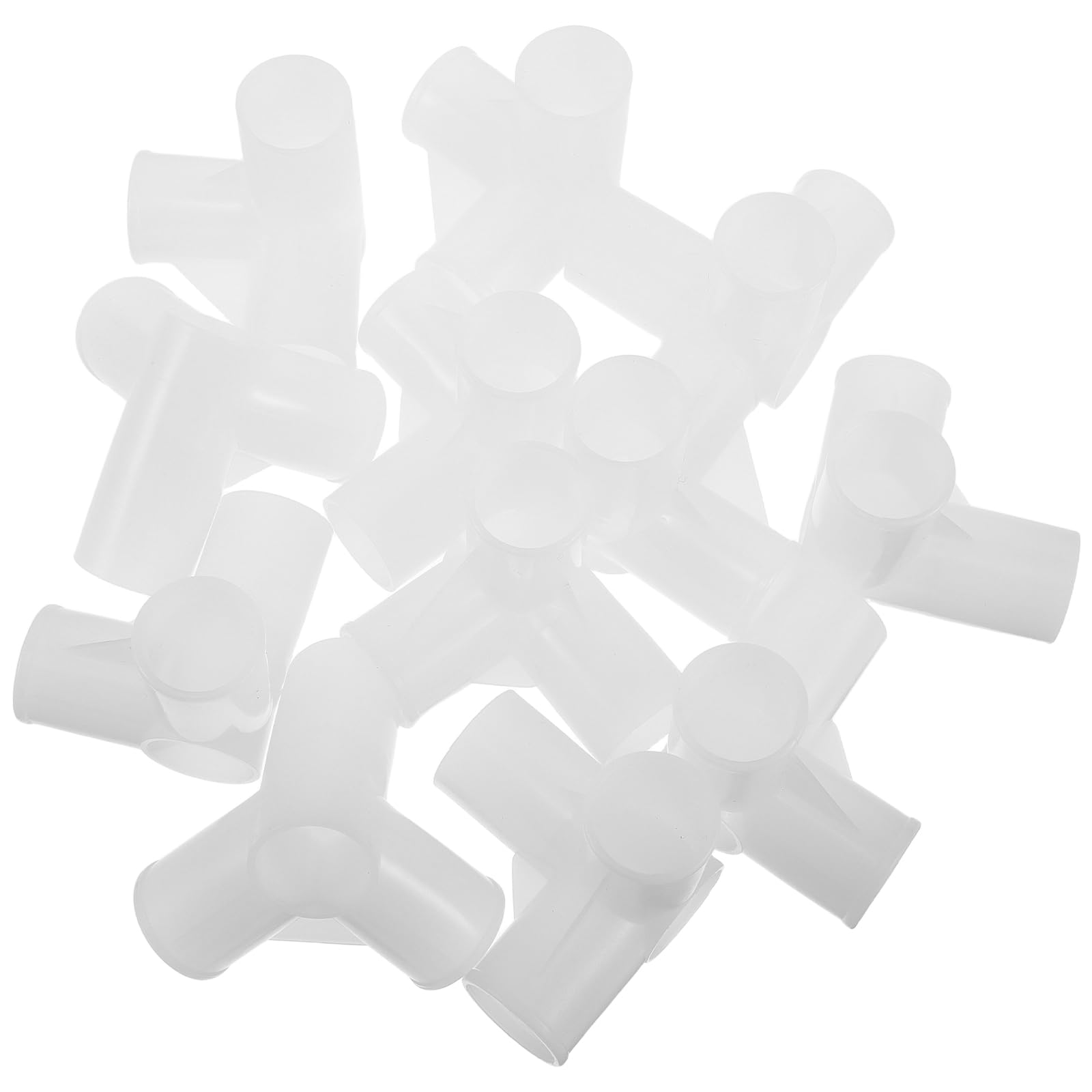 Conector en T de 22mm para reparar estabilidad de organizador de zapatos y barras de armario